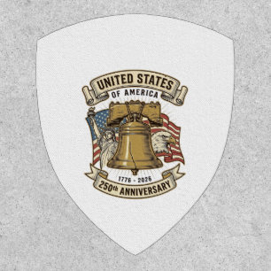 United States 250th Anniversary Patriotic Vector D Patch