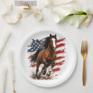 United States 250th Liberty Paper Plates