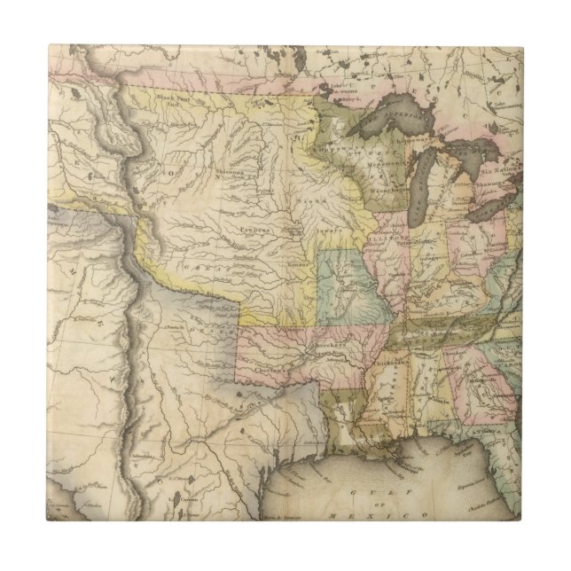 United States 29 Ceramic Tile (Front)
