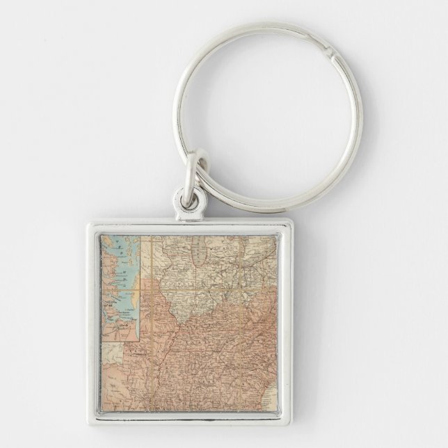 United States 2 Keychain (Front)
