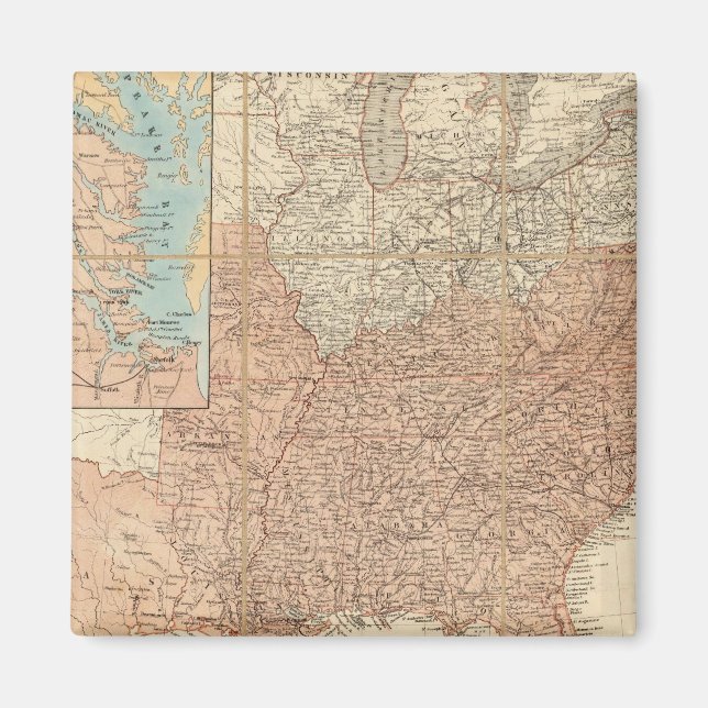 United States 2 Magnet (Front)