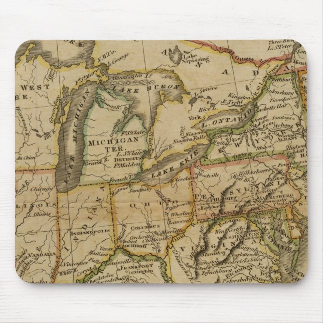 United States 2 Mouse Pad (Front)