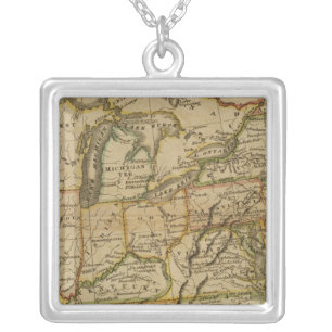 United States 2 Silver Plated Necklace