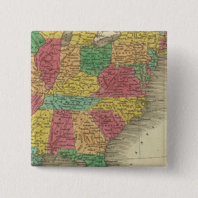 United States 33 Pinback Button (Front)