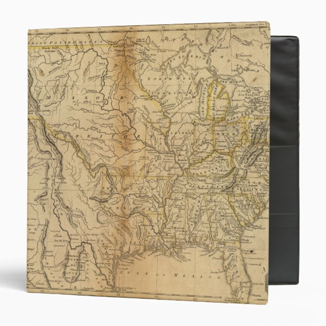 United States 34 3 Ring Binder (Front/Inside)