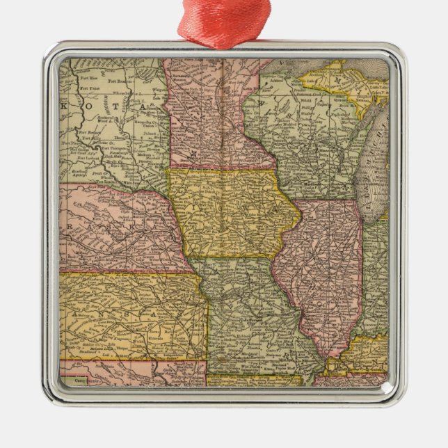 United States 35 Metal Ornament (Front)