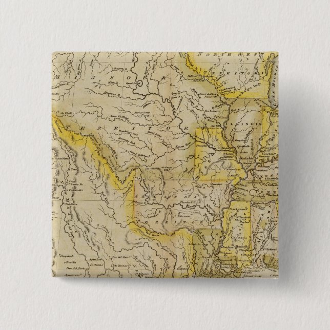 United States 36 Pinback Button (Front)