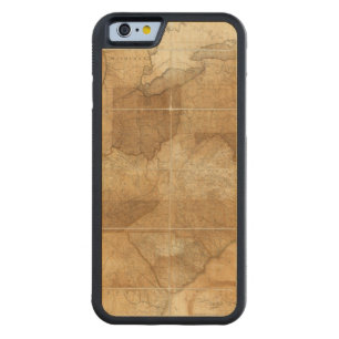 United States 39 Carved Maple iPhone 6 Bumper Case
