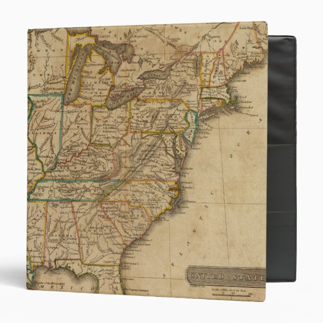United States 3 Binder (Front/Inside)