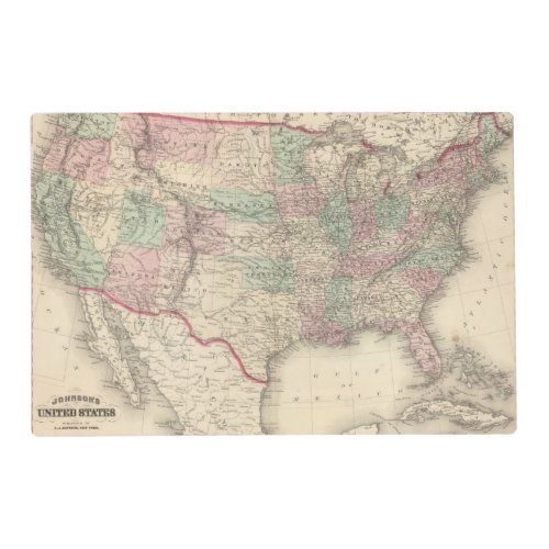 United States 4 Placemat