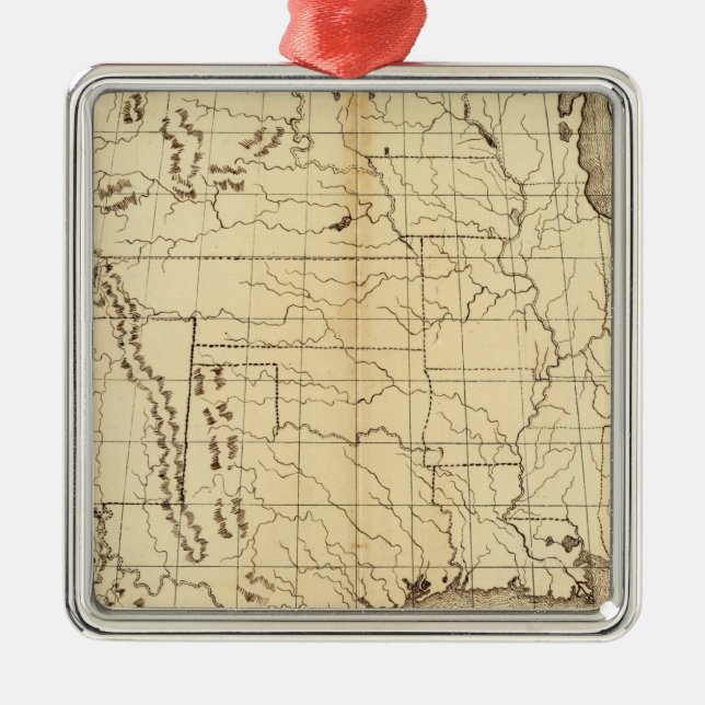 United States 6 Metal Ornament (Front)