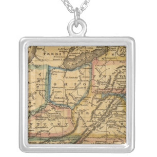 United States 9 Silver Plated Necklace