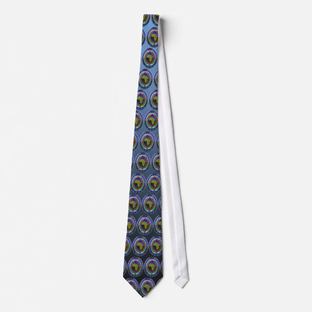 United States Africa Command Neck Tie (Front)