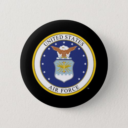 United States Air Force Emblem Button