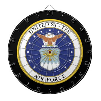 United States Air Force Emblem Dart Board by usairforce at Zazzle