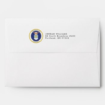 United States Air Force Emblem Envelope by usairforce at Zazzle