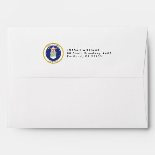 United States Air Force Emblem Envelope