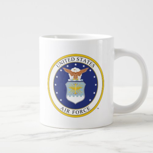 United States Air Force Emblem Giant Coffee Mug