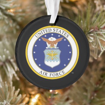 United States Air Force Emblem Ornament by usairforce at Zazzle