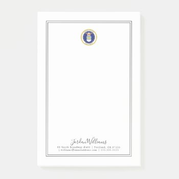 United States Air Force Emblem Post-it Notes by usairforce at Zazzle