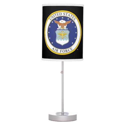 United States Air Force Emblem Table Lamp