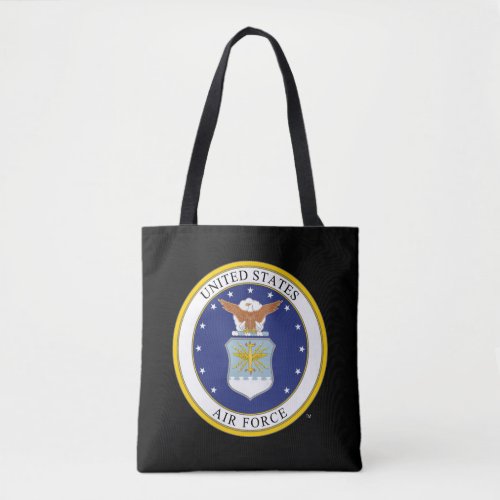 United States Air Force Emblem Tote Bag