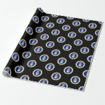 United States Air Force Emblem Wrapping Paper