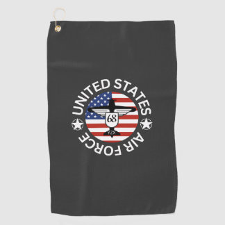 united states air force golf towel