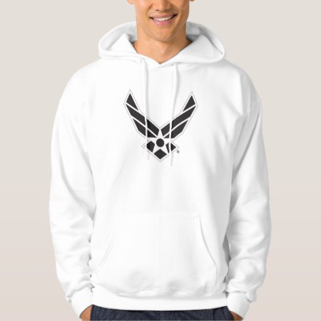 United States Air Force Logo - Black Hoodie