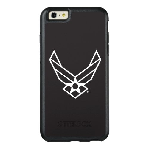 United States Air Force Logo _ Black OtterBox iPhone 66s Plus Case