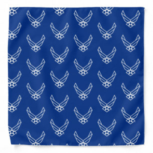 United States Air Force Logo - Blue Bandana