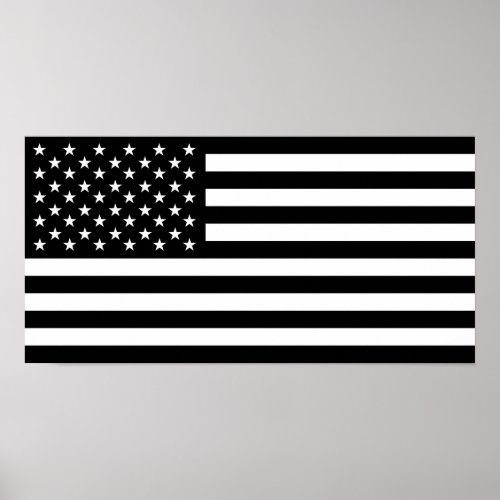 united states america black flag usa symbol poster