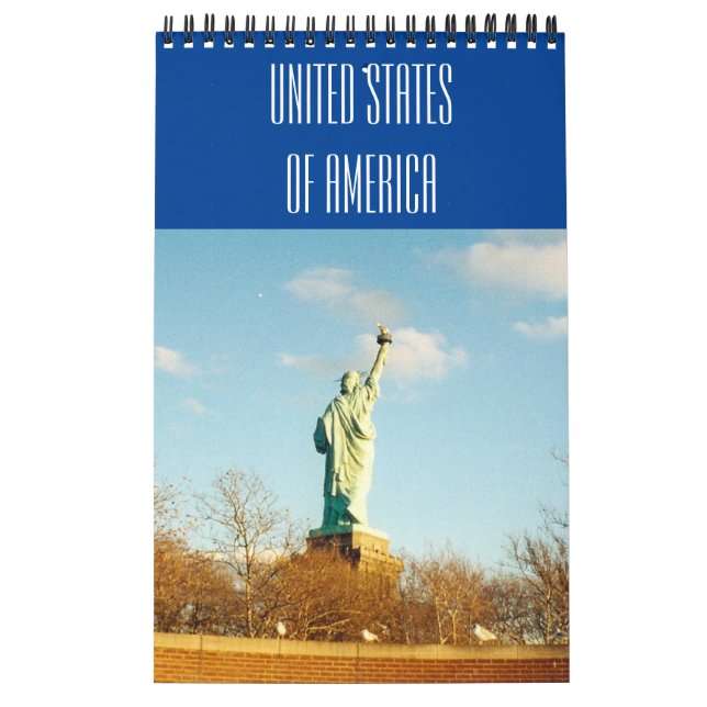 united states america calendar (Cover)