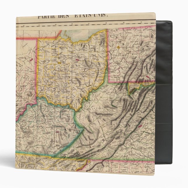 United States, America Sep 50 3 Ring Binder (Front/Inside)