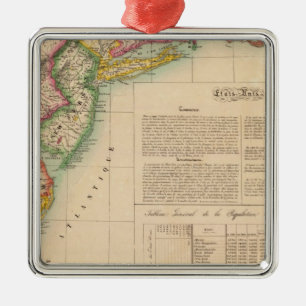 United States, America Sep 51 Metal Ornament