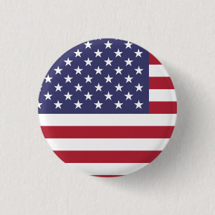 United States (American) Flag Button