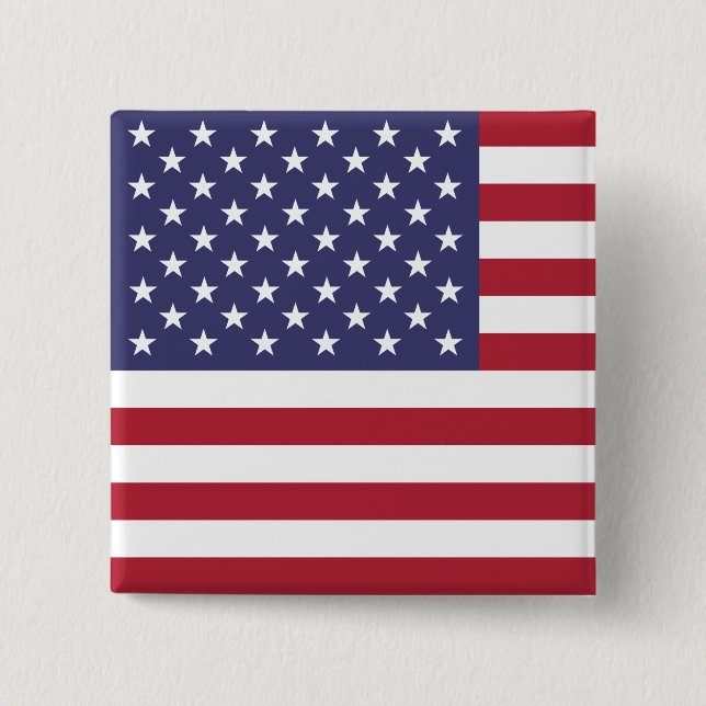 United States (American) Flag Button (Front)