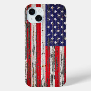 United States American Flag iPhone 15 Plus Case
