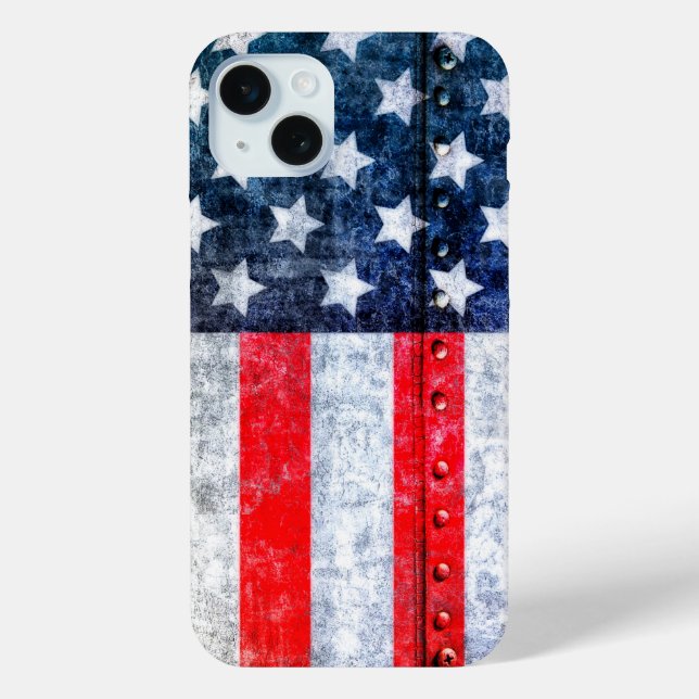 United States American Flag Case-Mate iPhone Case (Back)
