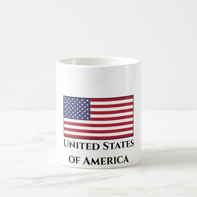 United States (American) Flag Coffee Mug (Center)