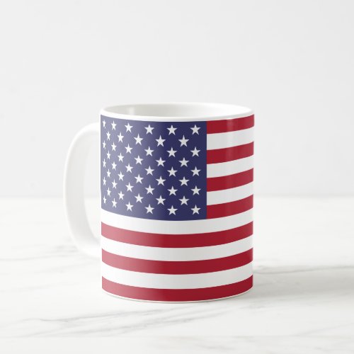 United States American Flag Coffee Mug