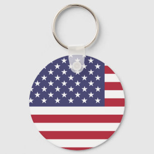 United States (American) Flag Keychain