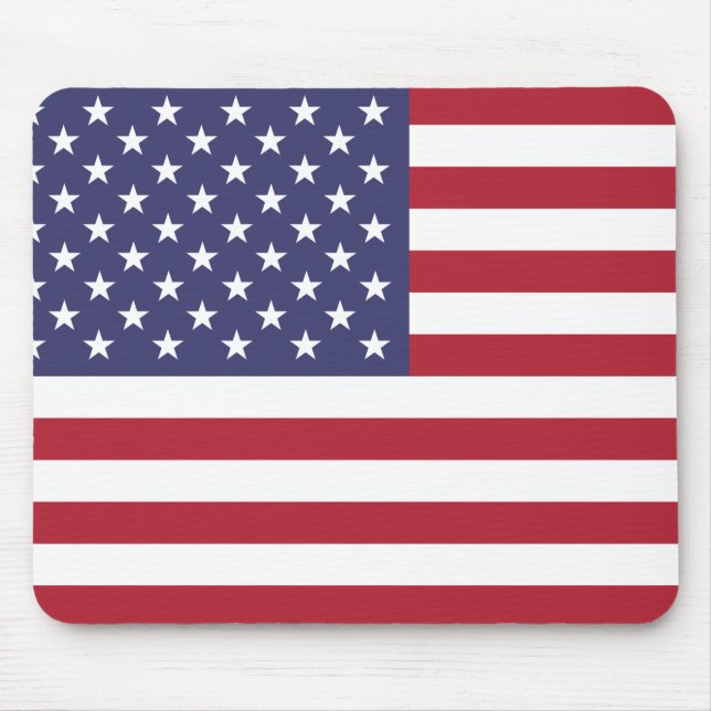 United States (American) Flag Mouse Pad (Front)