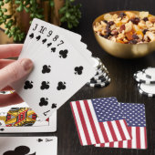 american flag playing cards