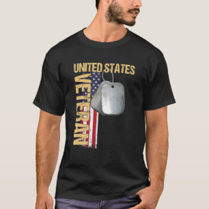 United States American Flag Veteran Perfect For Ve T-Shirt