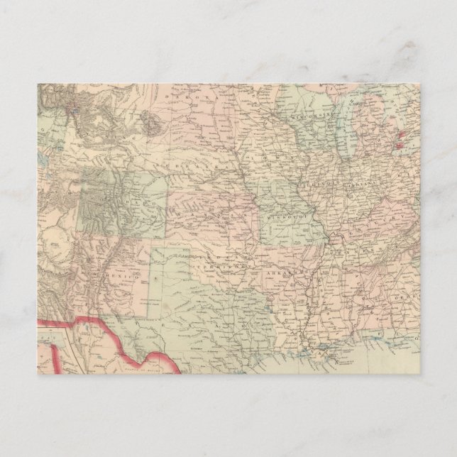 United States and Territories 2 Postcard (Front)