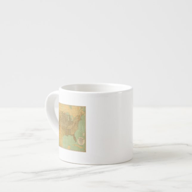 United States and Territories Espresso Cup (Front Left)