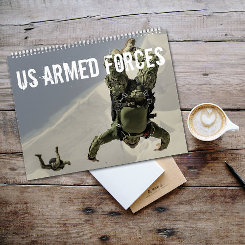 United States Armed Forces Military Photo Calendar
