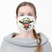 United States Armed Forces Veteran Adult Cloth Face Mask (Worn)