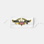 United States Armed Forces Veteran Adult Cloth Face Mask (Front, Folded)